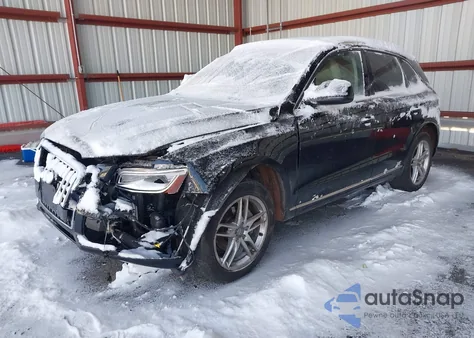 2014 Audi Q5 2.0T Premium from USA, damaged, VIN WA1LFAFP6EA005737